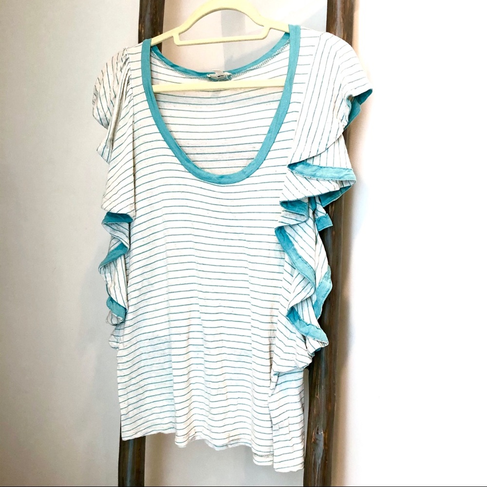 SOLD - UO Brand Silence & Noise Flutter Sleeve Dress